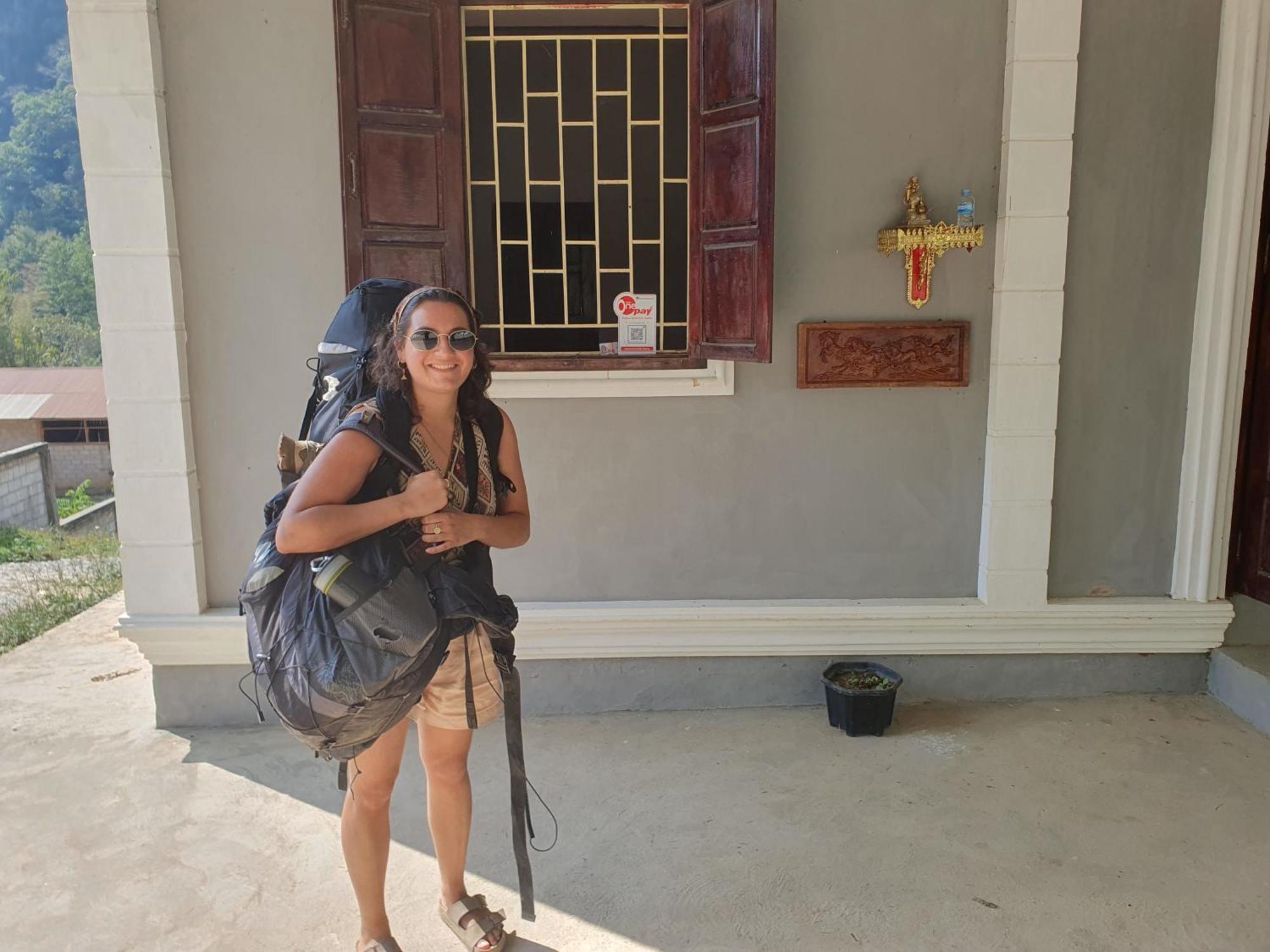 Khounxok Guesthouse Nong Khiaw Ngoại thất bức ảnh
